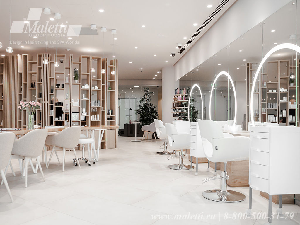Дизайн интерьера салона красоты: эргономика, цвет и функциональность